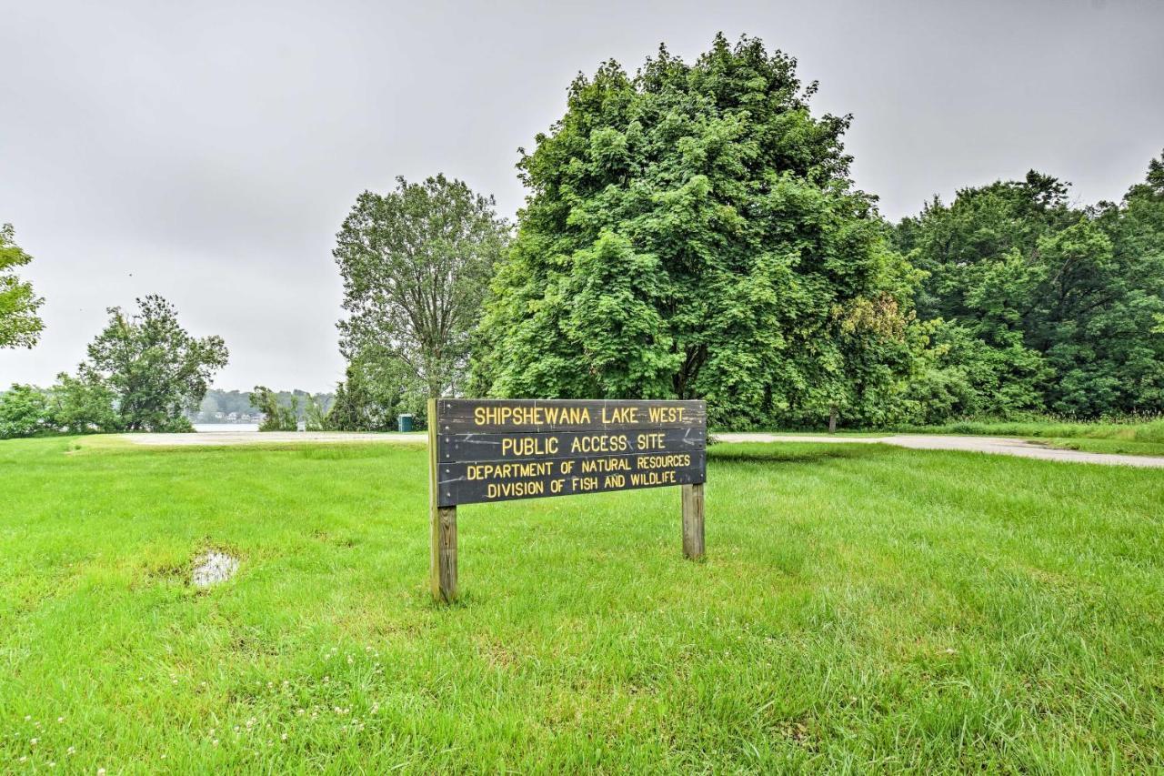 Cozy Amish Country Cabin On Shipshewana Lake! Exterior foto